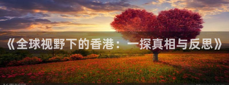 松鼠直播体育：《全球视野下的香港：一探真相与反思》